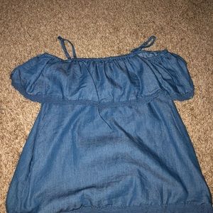 off the shoulder shirt